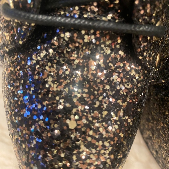 Women's Chunky Glitter Heel - Picture 5 of 8